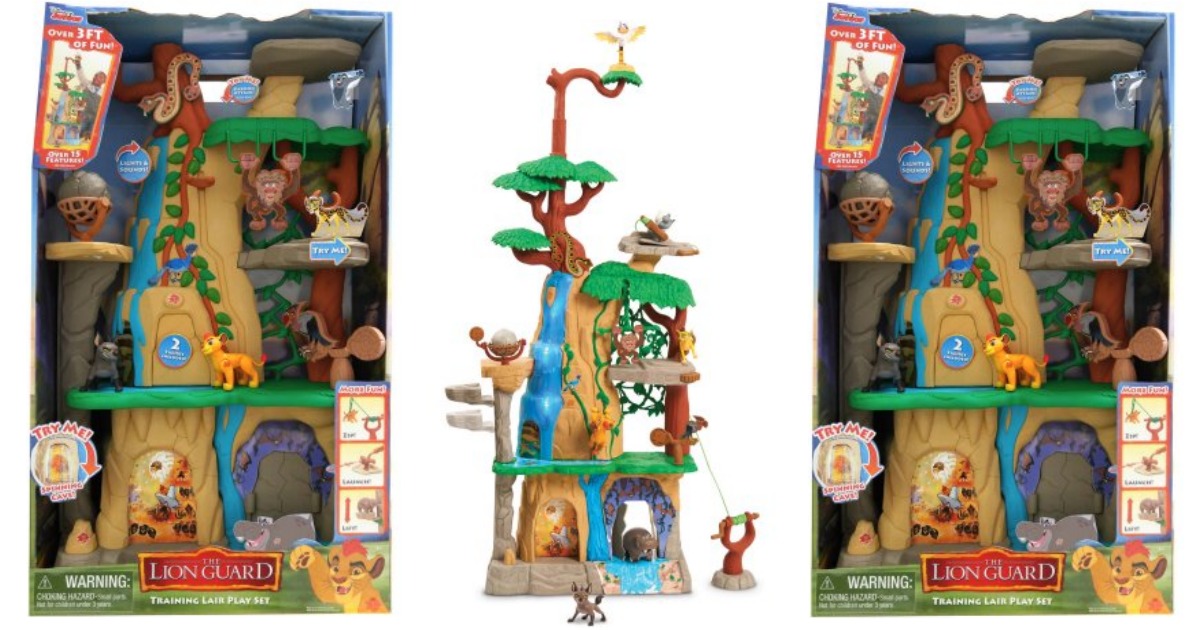the lion guard training lair playset